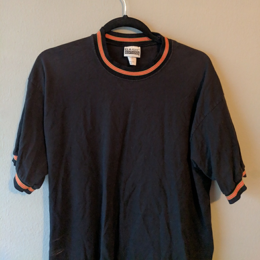 Thrifted Black T Shirt
